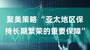 聚美策略 “亚太地区保持长期繁荣的重要保障”